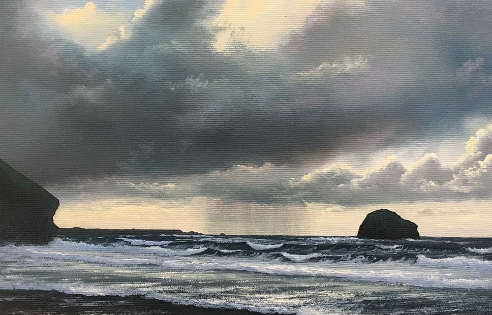 Distant Shower Trebarwith Strand 300 x 300.JPG