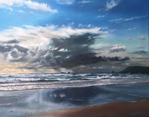 Storm Clouds Over Boobys Bay 410 x 510