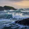 Evening Light Treyarnon 600 x 615 - Copy